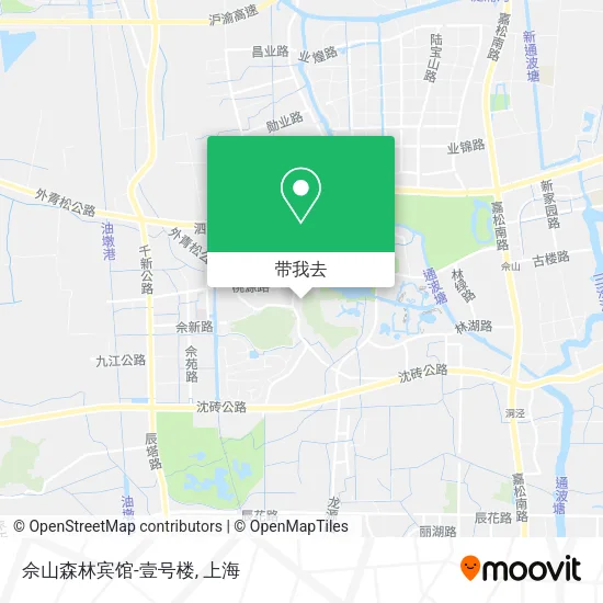 佘山森林宾馆-壹号楼地图