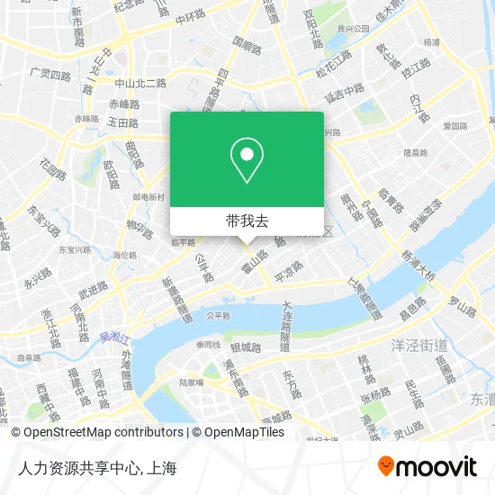 人力资源共享中心地图
