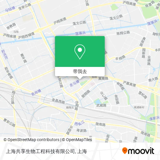 上海共享生物工程科技有限公司地图