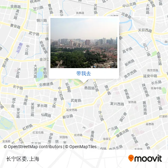 长宁区委地图