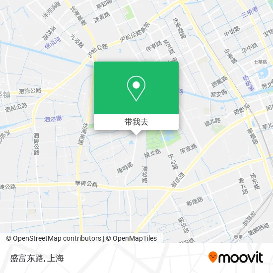 盛富东路地图