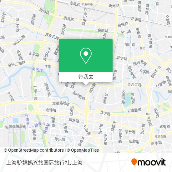 上海驴妈妈兴旅国际旅行社地图