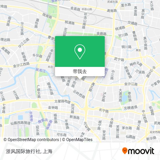 浙风国际旅行社地图