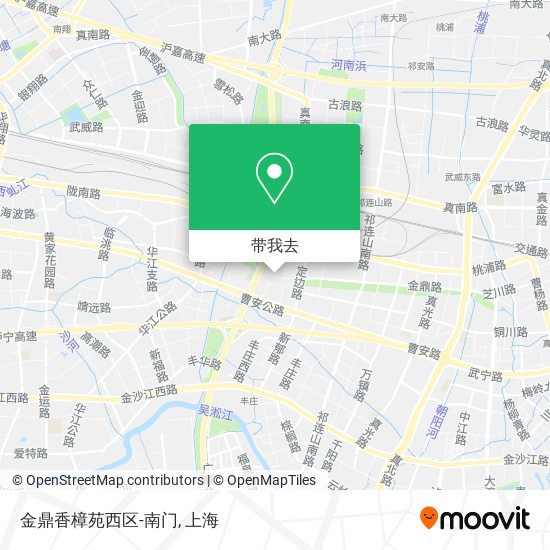 金鼎香樟苑西区-南门地图