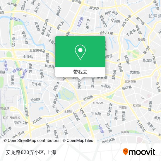 安龙路820弄小区地图