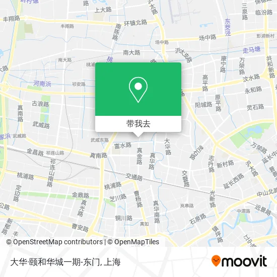 大华·颐和华城一期-东门地图