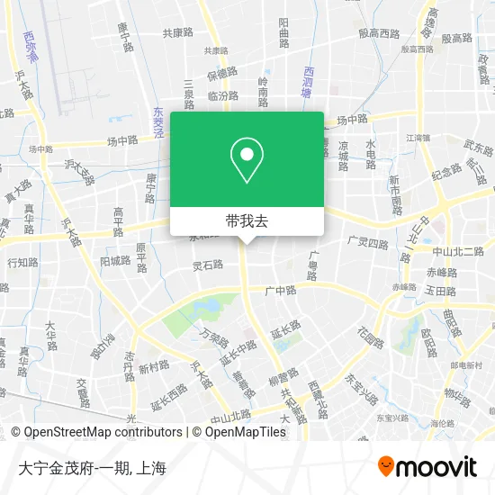 大宁金茂府-一期地图