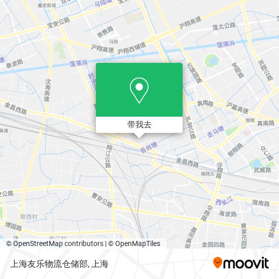 上海友乐物流仓储部地图