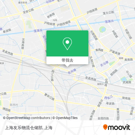 上海友乐物流仓储部地图