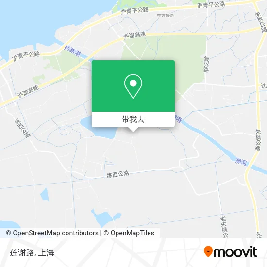 莲谢路地图