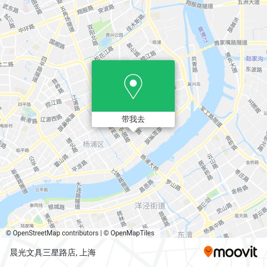 晨光文具三星路店地图