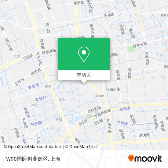 W90国际创业街区地图