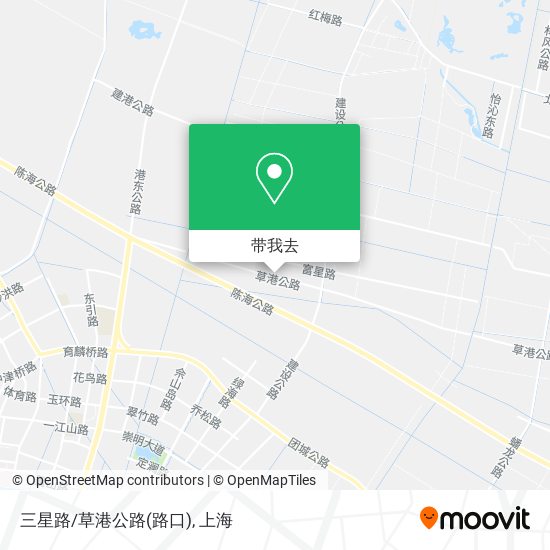 三星路/草港公路(路口)地图