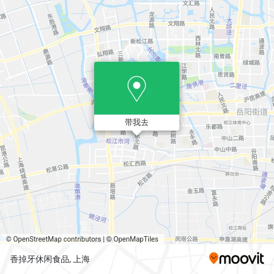 香掉牙休闲食品地图