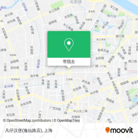 凡仔汉堡(逸仙路店)地图