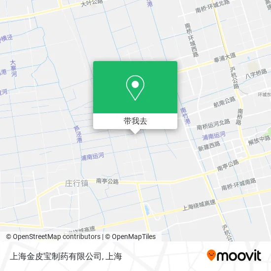 上海金皮宝制药有限公司地图
