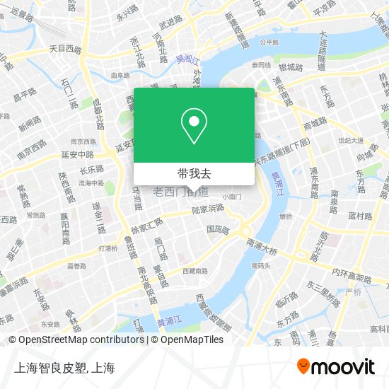 上海智良皮塑地图