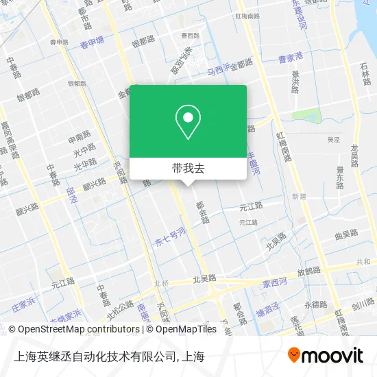 上海英继丞自动化技术有限公司地图