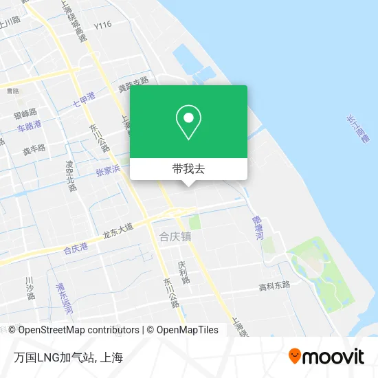万国LNG加气站地图