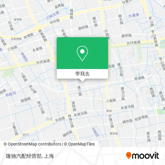 隆驰汽配经营部地图