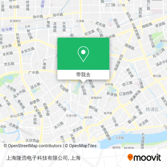 上海隆浩电子科技有限公司地图