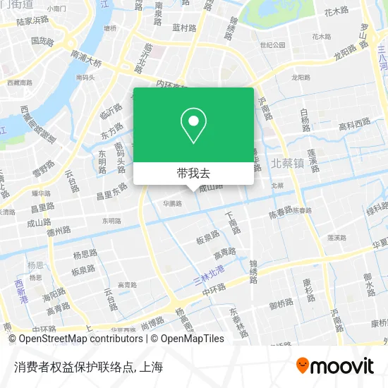 消费者权益保护联络点地图