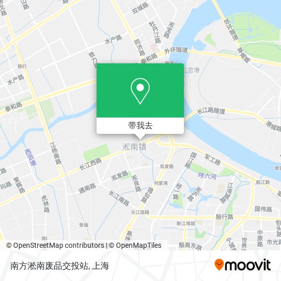 南方淞南废品交投站地图