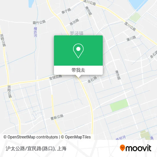 沪太公路/宜民路(路口)地图