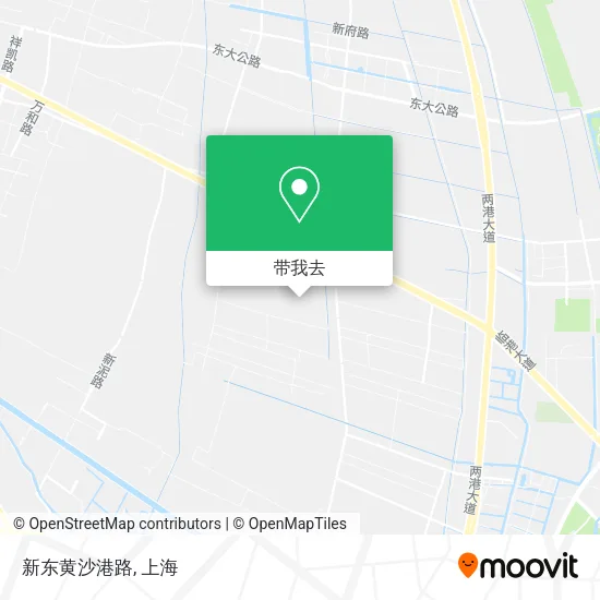 新东黄沙港路地图
