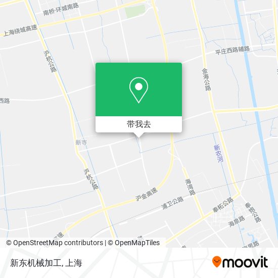 新东机械加工地图