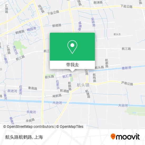 航头路航鹤路地图