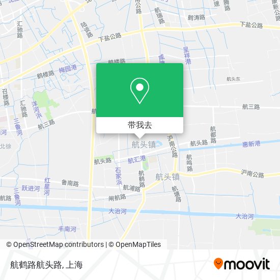 航鹤路航头路地图