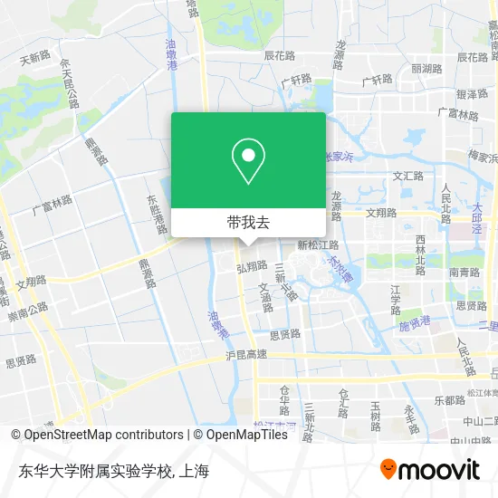 东华大学附属实验学校地图