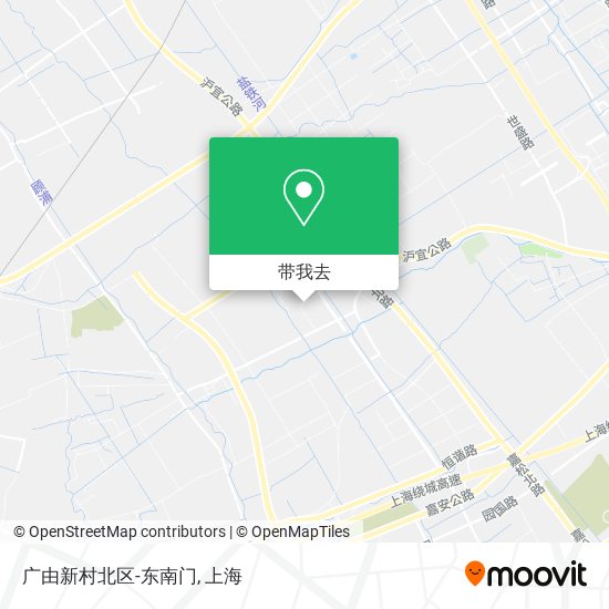 广由新村北区-东南门地图