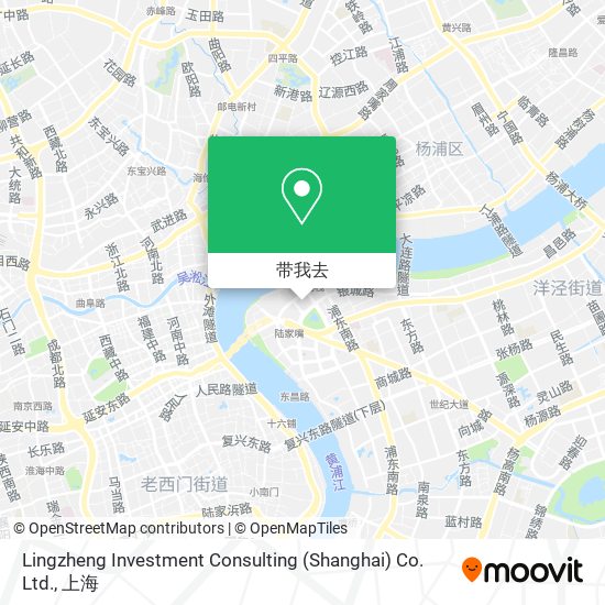 Lingzheng Investment Consulting (Shanghai) Co. Ltd.地图