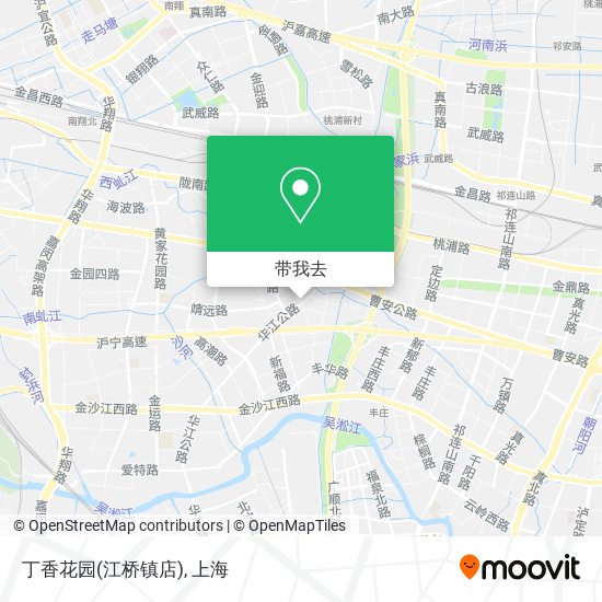 丁香花园(江桥镇店)地图