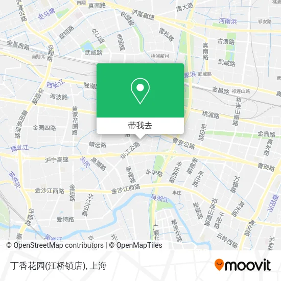 丁香花园(江桥镇店)地图