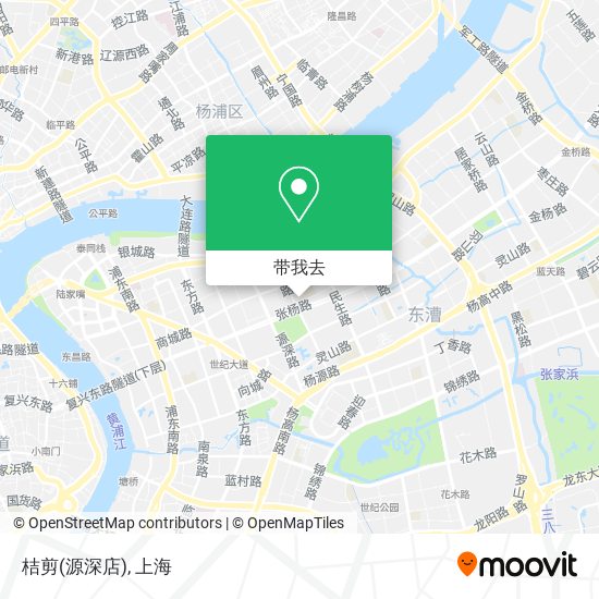 桔剪(源深店)地图