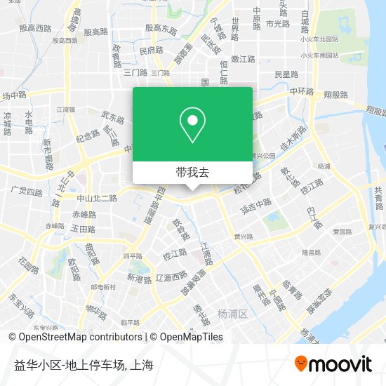 益华小区-地上停车场地图