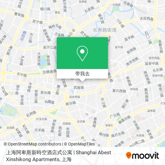 上海阿卑斯新時空酒店式公寓 | Shanghai Abest Xinshikong Apartments地图