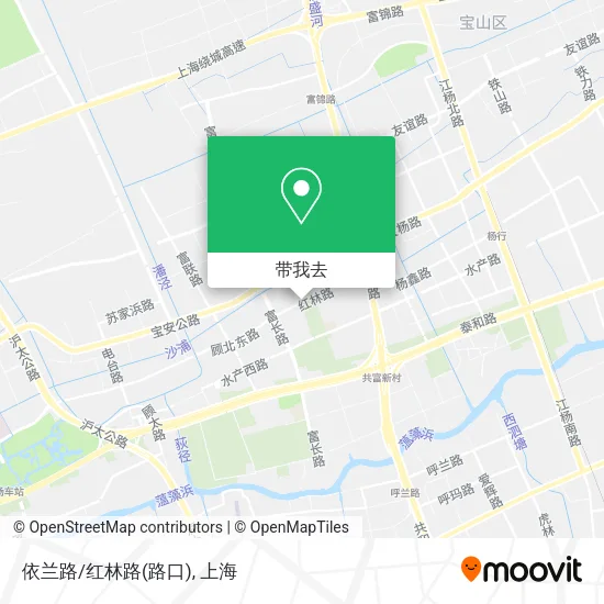 依兰路/红林路(路口)地图