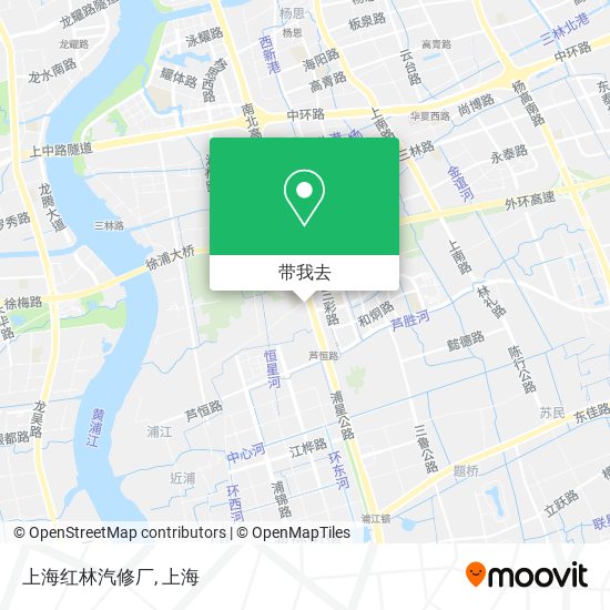 上海红林汽修厂地图
