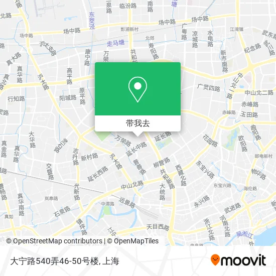 大宁路540弄46-50号楼地图