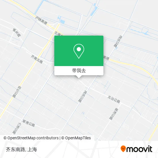 齐东南路地图