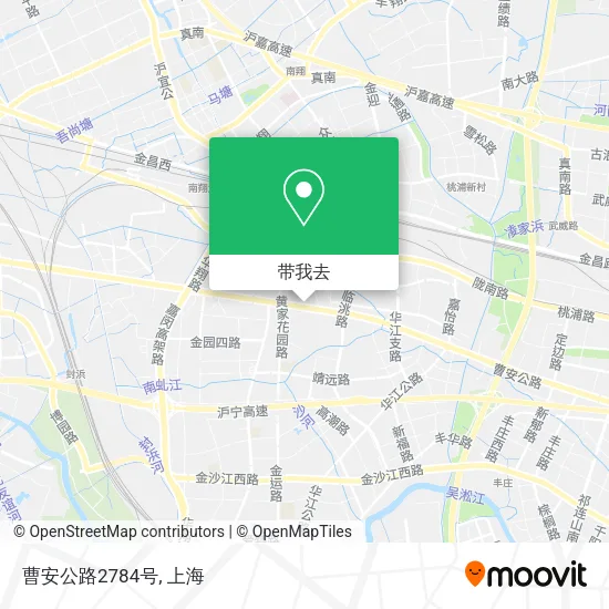 曹安公路2784号地图
