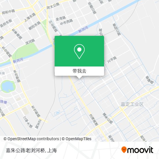 嘉朱公路老浏河桥地图