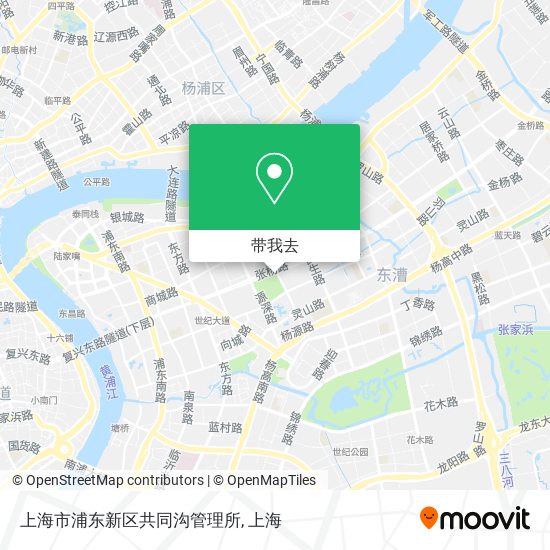 上海市浦东新区共同沟管理所地图