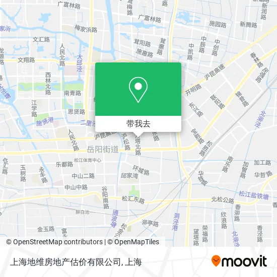 上海地维房地产估价有限公司地图