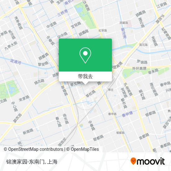 锦澳家园-东南门地图