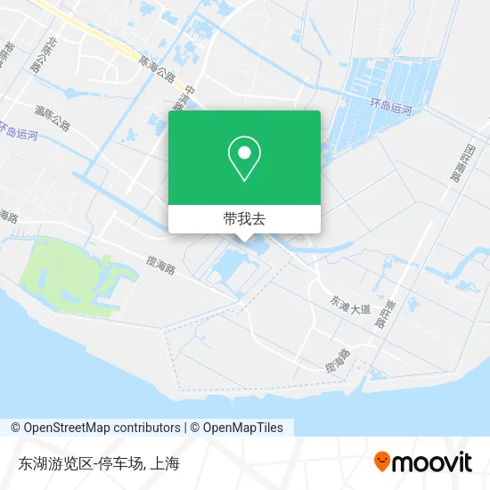 东湖游览区-停车场地图